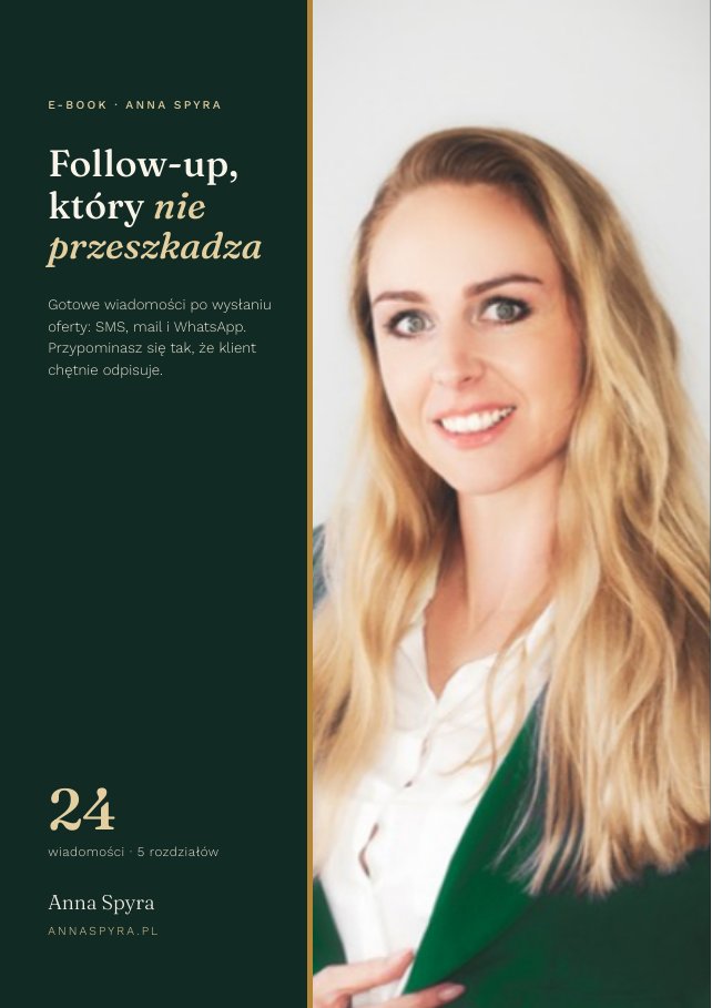Okładka: follow up ktory nie przeszkadza